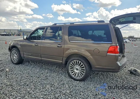 2017 Lincoln Navigator L Select из США, поврежденный, VIN 5LMJJ3HT2HEL01619